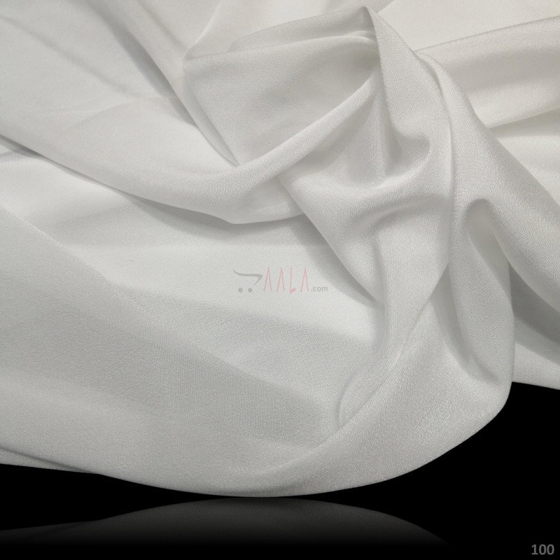 Rasgullah Crepe Nylon 44 Inches Dyeable Per Metre 