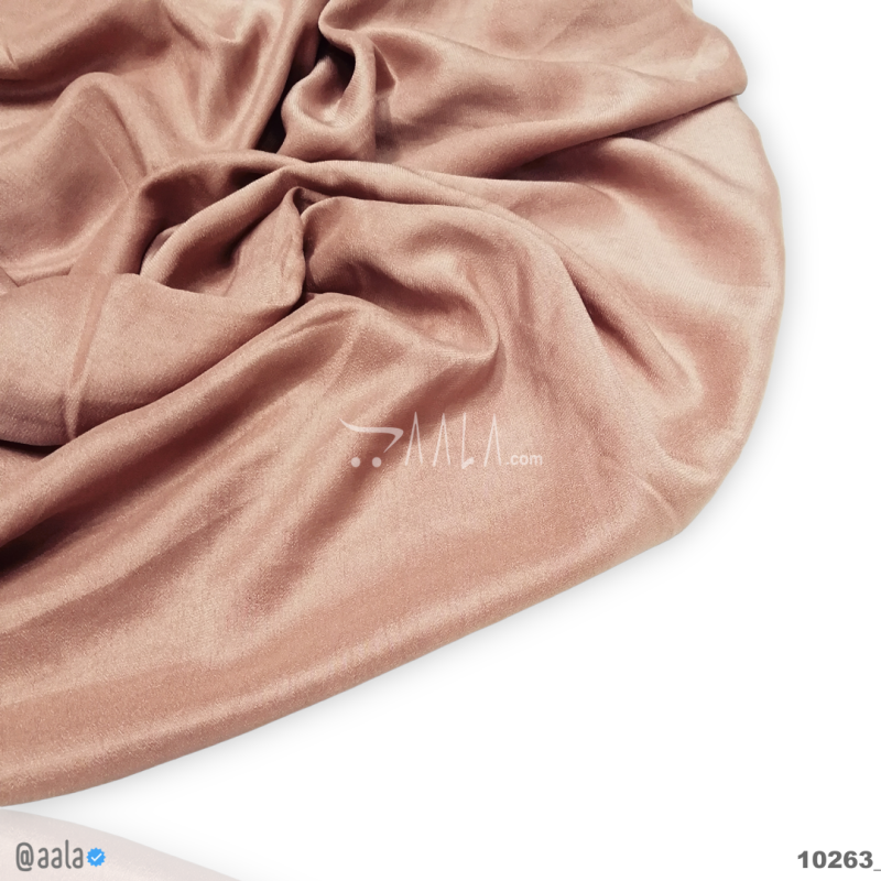 Luxe Silk Blend 58-Inches PEACH Per-Metre
