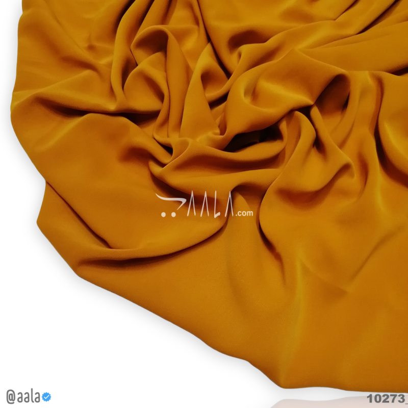 Supra Double-Georgette Blend 58-Inches MUSTARD Per-Metre
