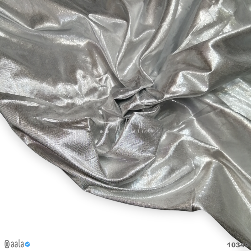 Tissue Silk Blend 44-Inches SILVER Per-Metre