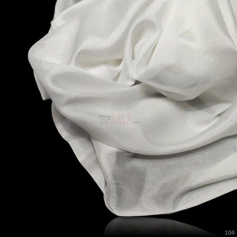 Real Crepe Viscose 50/50 44 Inches Dyeable Per Metre 