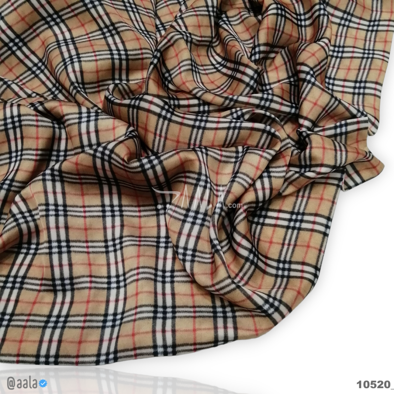 Printed Silk Blend 44-Inches PRINTED Per-Metre