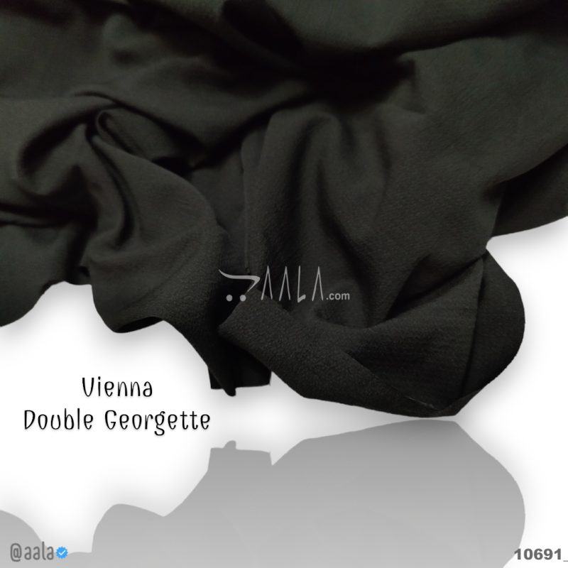 Vienna Double-Georgette Blend 58-Inches GREEN Per-Metre