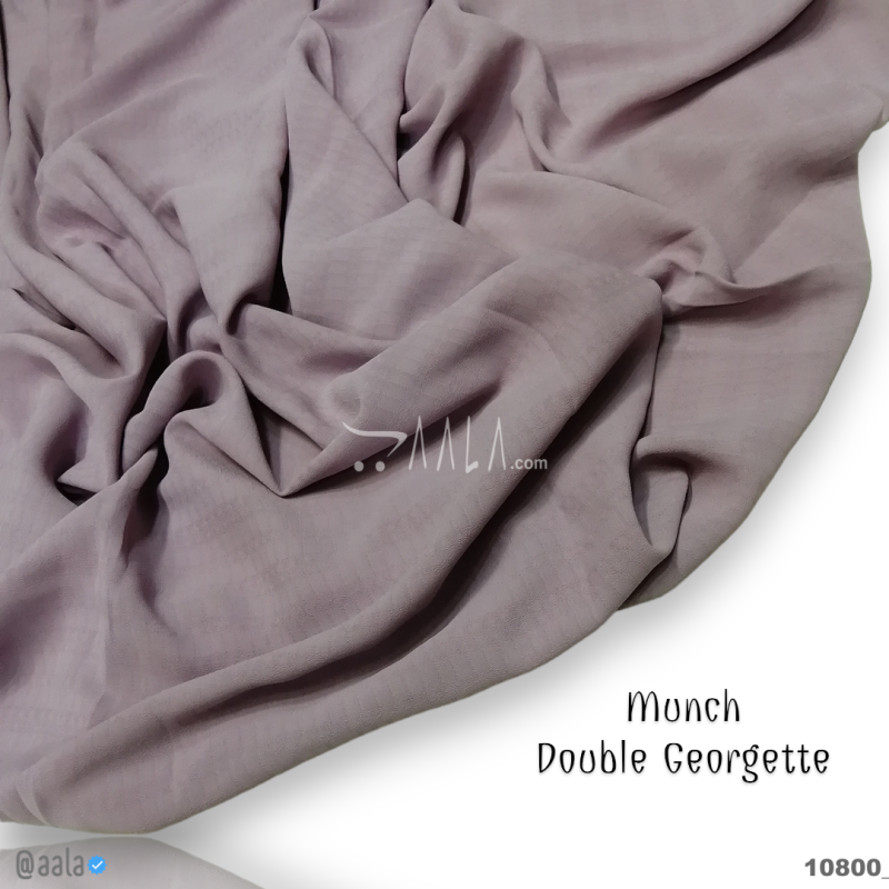 Munch Double-Georgette Blend 58-Inches PINK Per-Metre 