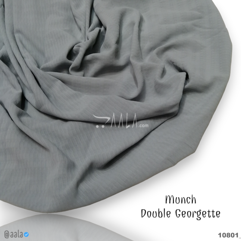 Munch Double-Georgette Blend 58-Inches GREEN Per-Metre