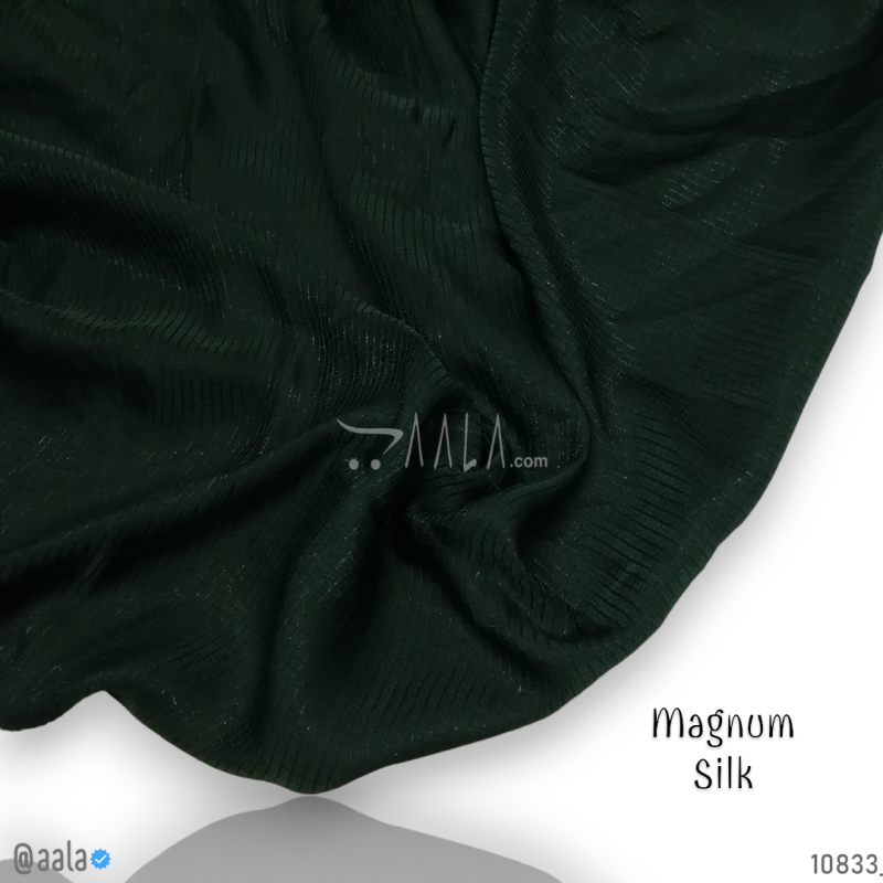Magnum Silk Blend 44-Inches GREEN Per-Metre 