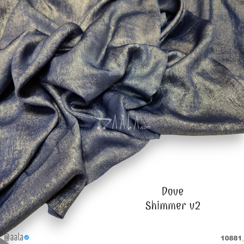 Dove-Shimmer-V2 Velvet Blend 58-Inches BLUE Per-Metre 
