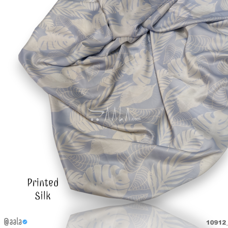Printed Silk Blend 44-Inches PRINTED Per-Metre