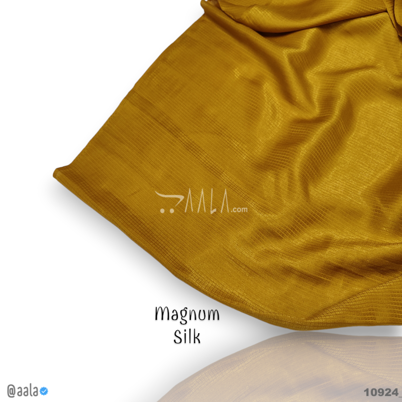 Magnum Silk Blend 44-Inches YELLOW Per-Metre