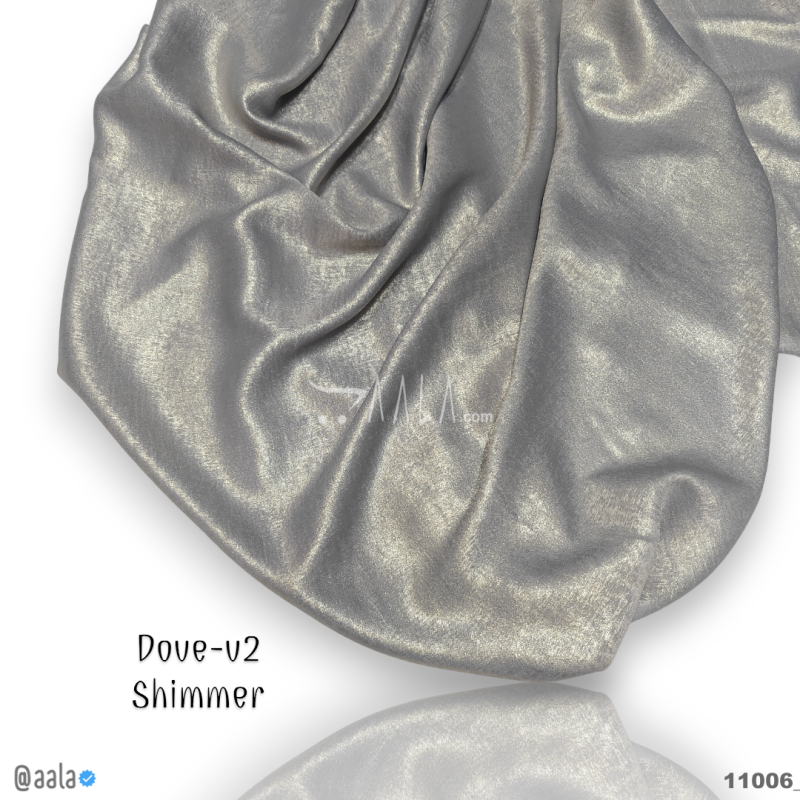Dove-Shimmer-V2 Velvet Blend 58-Inches GREY Per-Metre