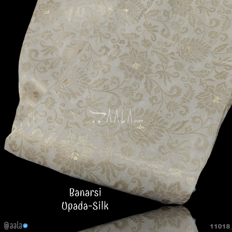 Banarsi-Upada Silk Viscose 44-Inches DYEABLE Per-Metre 