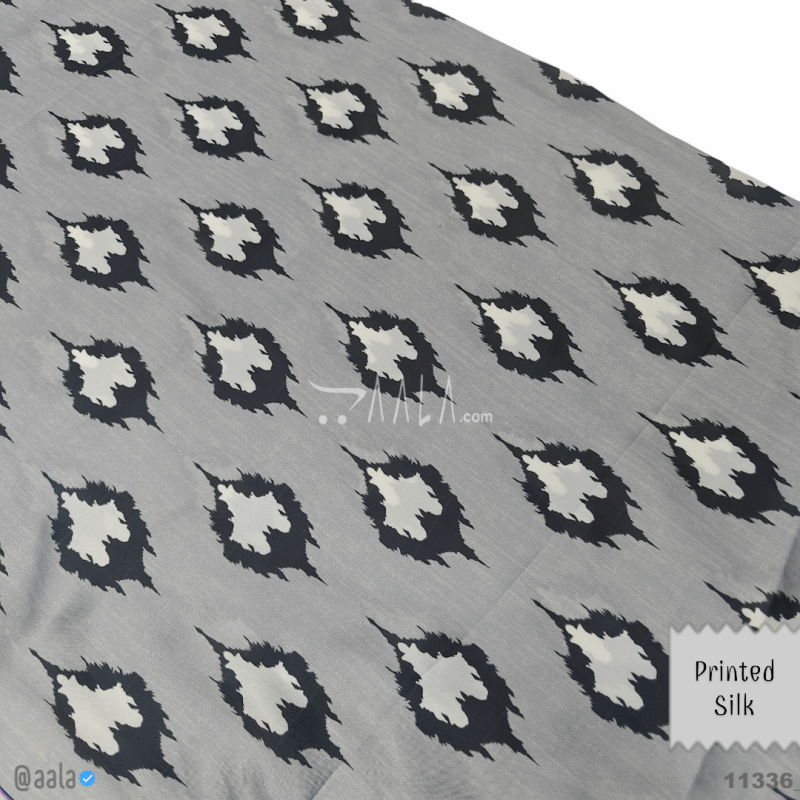 Printed Silk Blend 44-Inches PRINTED Per-Metre