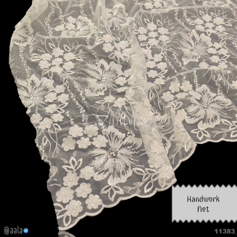 Handwork Net Blend 58-Inches WHITE Per-Metre