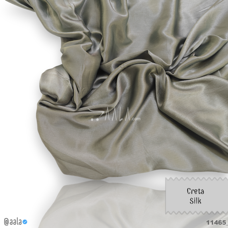 Creta Silk Blend 58-Inches GREEN Per-Metre