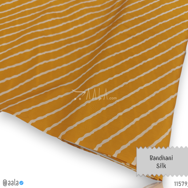 Bandhani Silk Blend 44-Inches ASSORTED Per-Metre