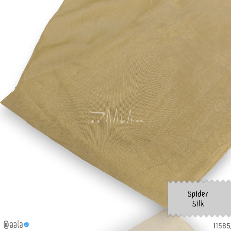 Spider Silk Blend 44-Inches YELLOW Per-Metre 