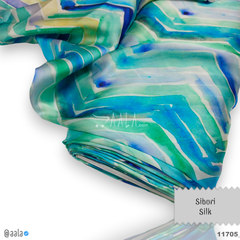 Siburi Silk Blend 44-Inches ASSORTED Per-Metre 