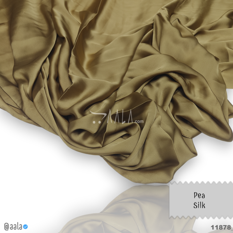 Pea Silk Blend 44-Inches BISCUIT Per-Metre 