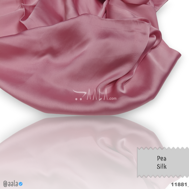 Pea Silk Blend 44-Inches PINK Per-Metre