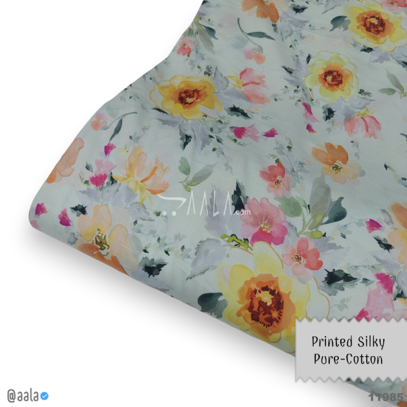 Printed-Aflatoon Cotton Cotton 44-Inches PRINTED Per-Metre