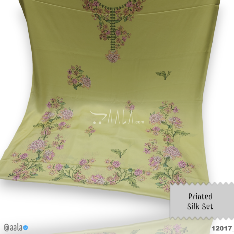Printed Silk Blend 44-Inches PRINTED Per-Pc