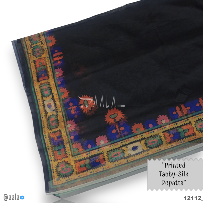 Printed-Tabby Organza Blend Dupatta-32-Inches PRINTED 2.25-Metres 