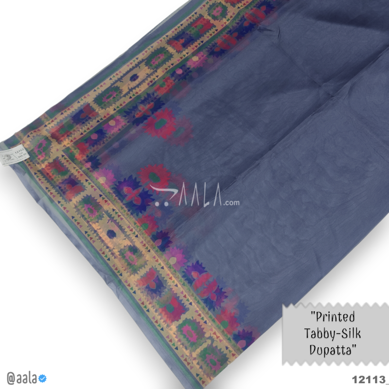 Printed-Tabby Organza Blend Dupatta-32-Inches PRINTED 2.25-Metres