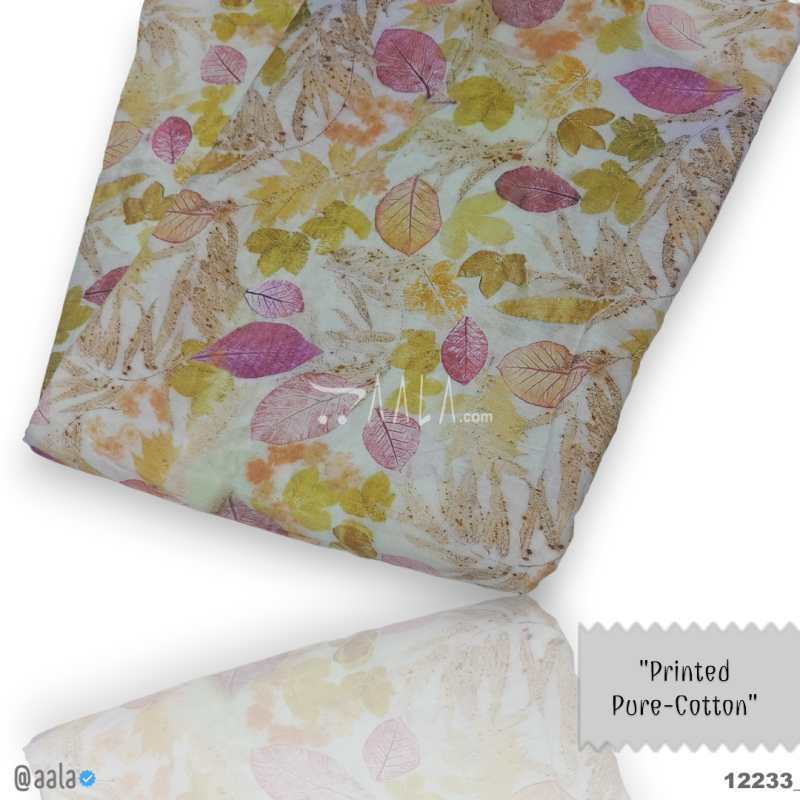 Printed Cotton Cotton 44-Inches PRINTED Per-Metre 