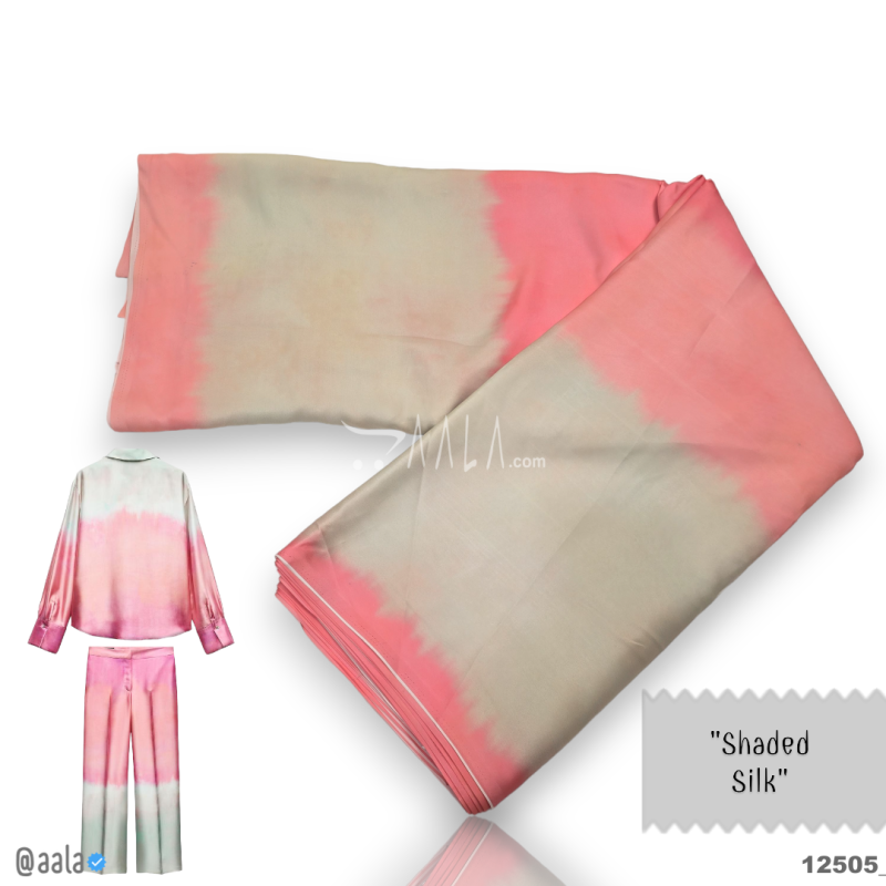 Shaded Silk Blend 44-Inches ASSORTED Per-Metre