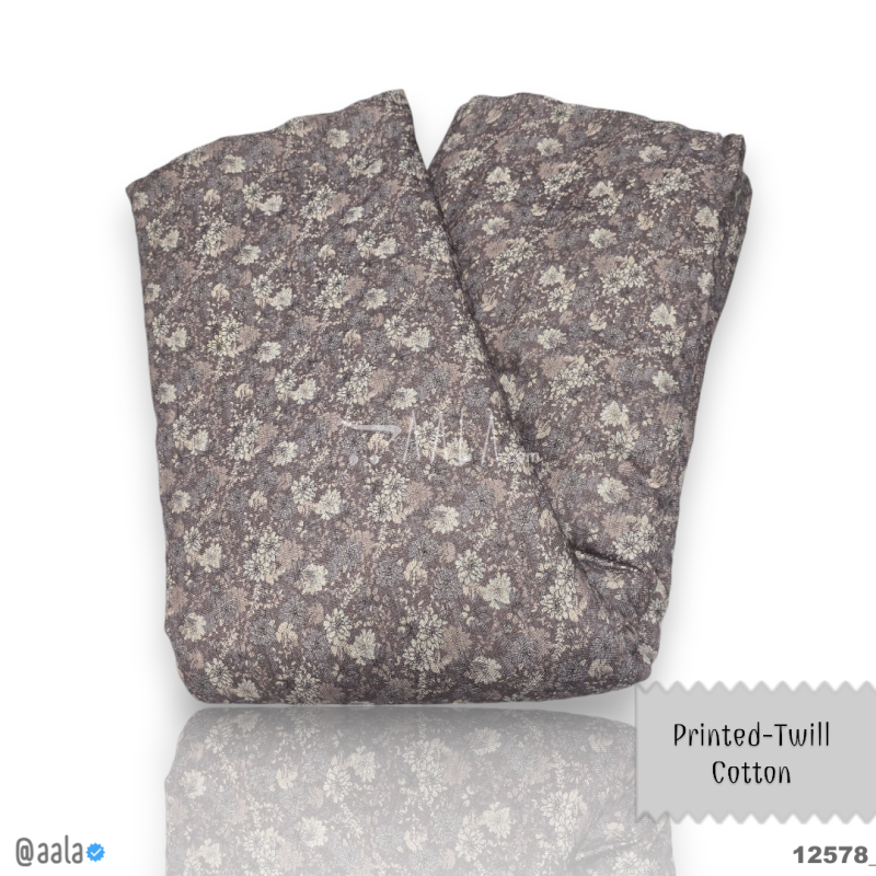 Twill-Printed Cotton Cotton 44-Inches PRINTED Per-Metre