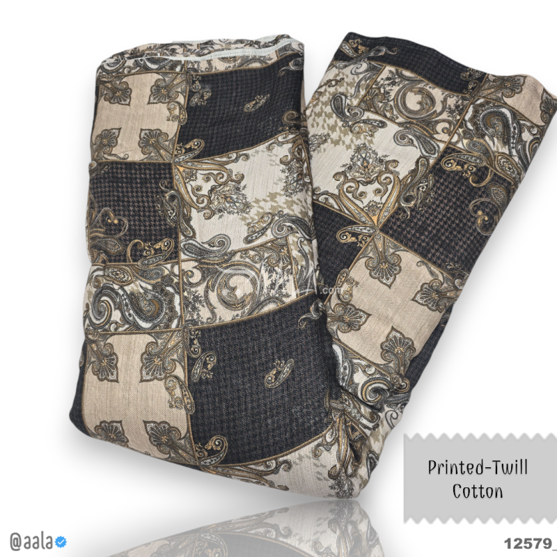 Twill-Printed Cotton Cotton 44-Inches PRINTED Per-Metre