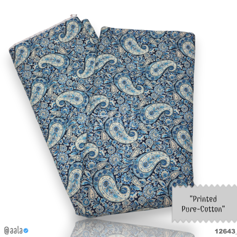 Pure-Printed Cotton Cotton 44-Inches PRINTED Per-Metre