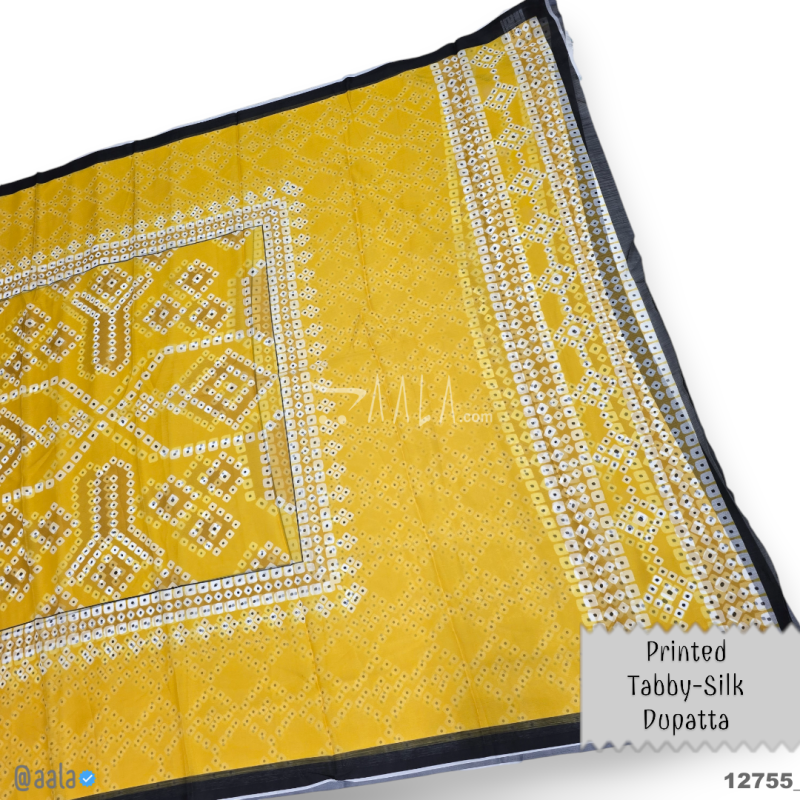Printed-Tabby Chiffon Blend Dupatta-32-Inches PRINTED 2.25-Metres 