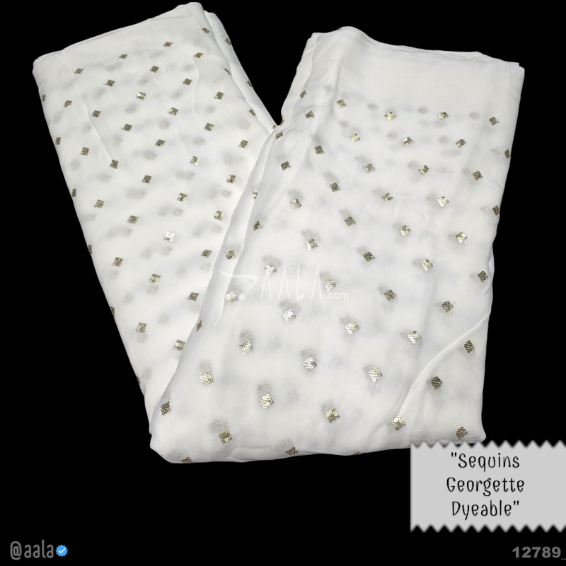 Booty Georgette Viscose 44-Inches DYEABLE Per-Metre 