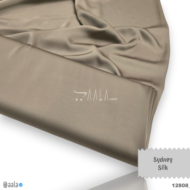 Sydney Silk blend 58-Inches BISCUIT Per-Metre 