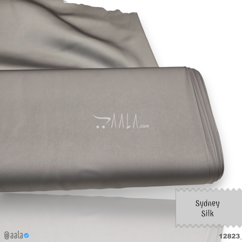 Sydney Silk blend 58-Inches GREY Per-Metre