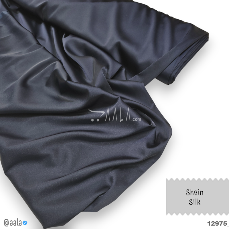 Shein Silk Blend 48-Inches BLUE Per-Metre 