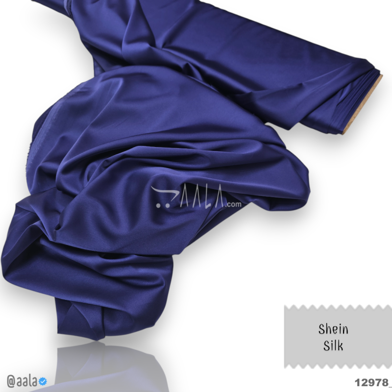 Shein Silk Blend 48-Inches BLUE Per-Metre 
