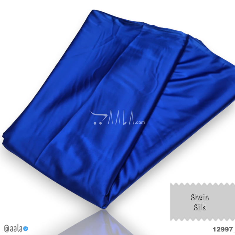 Shein Silk Blend 48-Inches BLUE Per-Metre 
