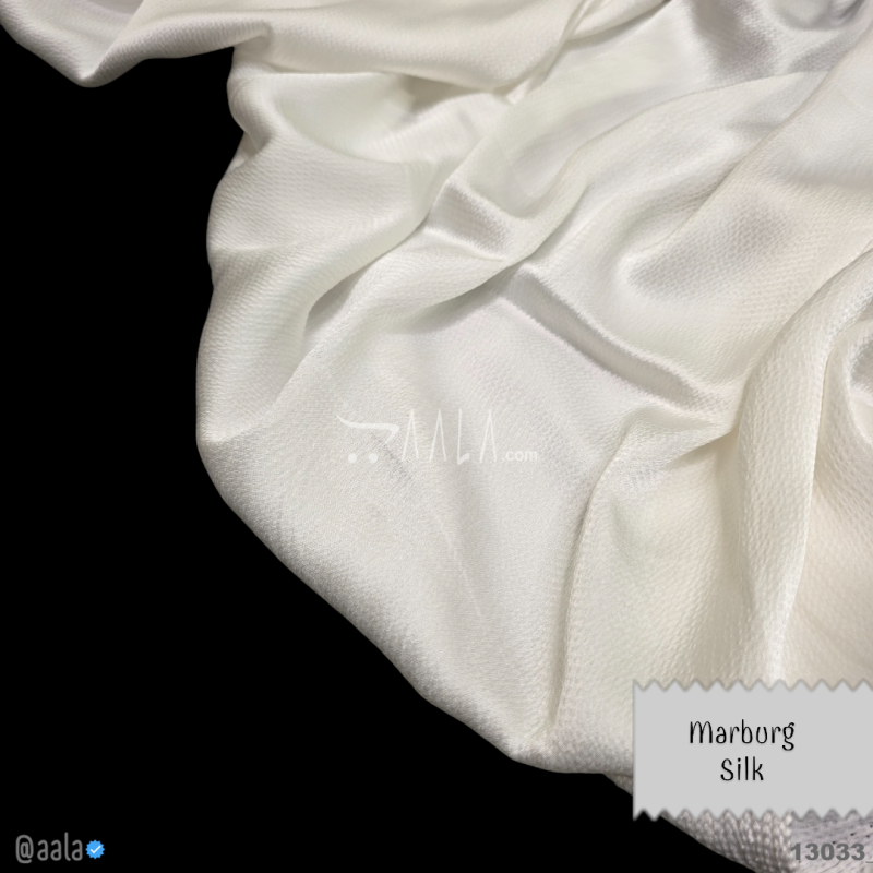 Marburg Silk Blend 58-Inches WHITE Per-Metre 