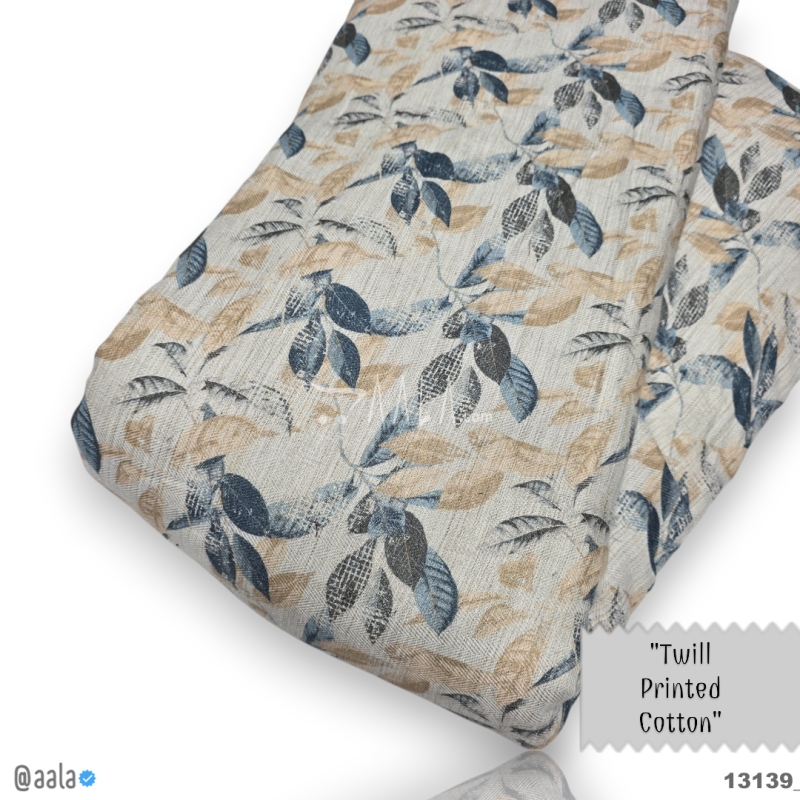 Twill-Printed Cotton Cotton 44-Inches PRINTED Per-Metre