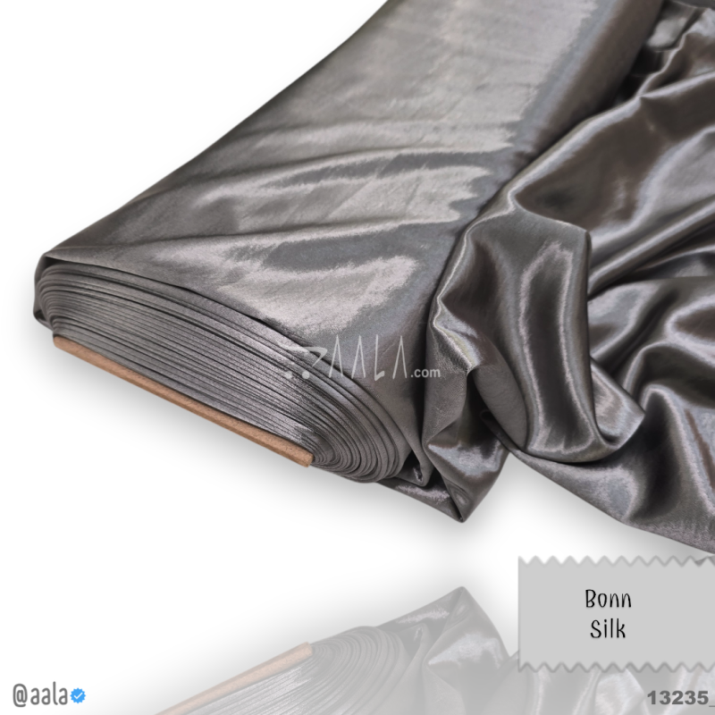Bonn Silk Blend 58-Inches GREY Per-Metre 