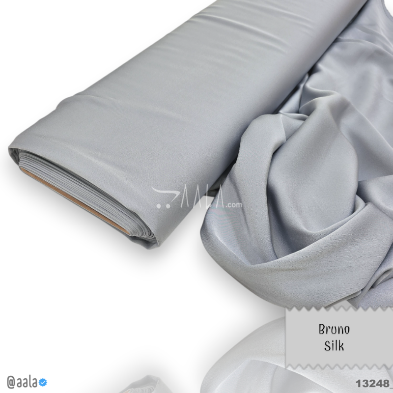 Bruno Silk Blend 58-Inches GREY Per-Metre 
