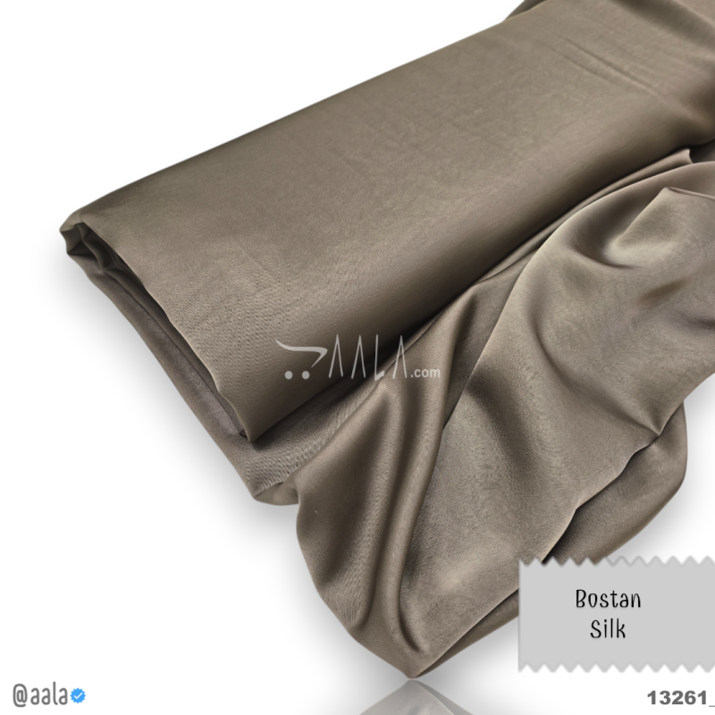 Bostan Silk Blend 58-Inches GREY Per-Metre