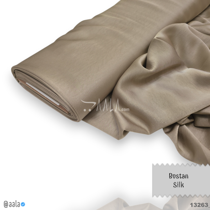 Bostan Silk Blend 58-Inches BIEGE Per-Metre