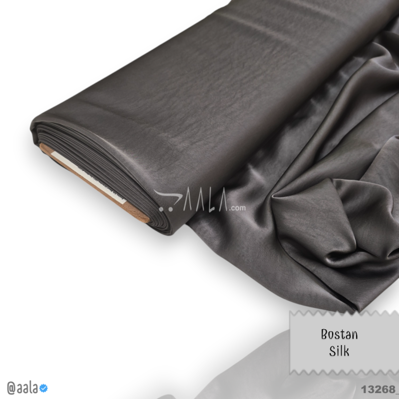 Bostan Silk Blend 58-Inches GREY Per-Metre