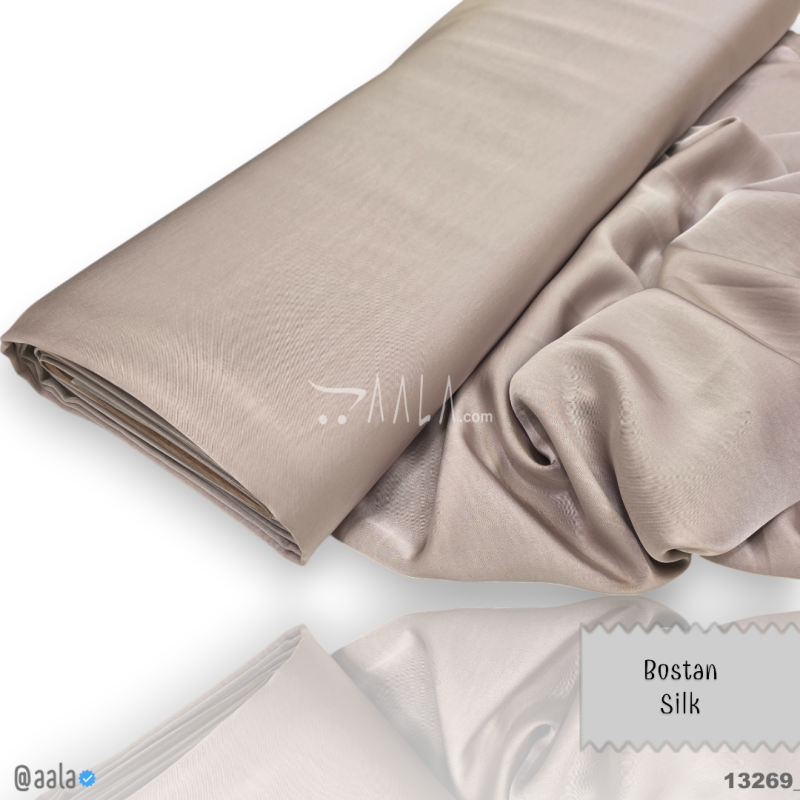 Bostan Silk Blend 58-Inches BISCUIT Per-Metre