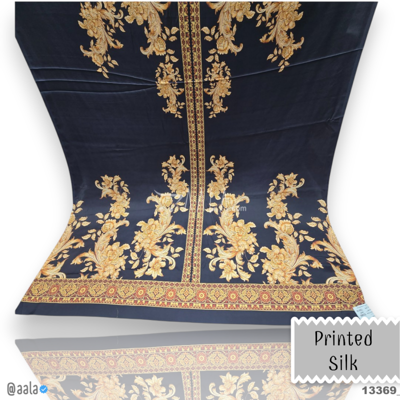 Printed Silk Blend 44-Inches PRINTED Per-Pc