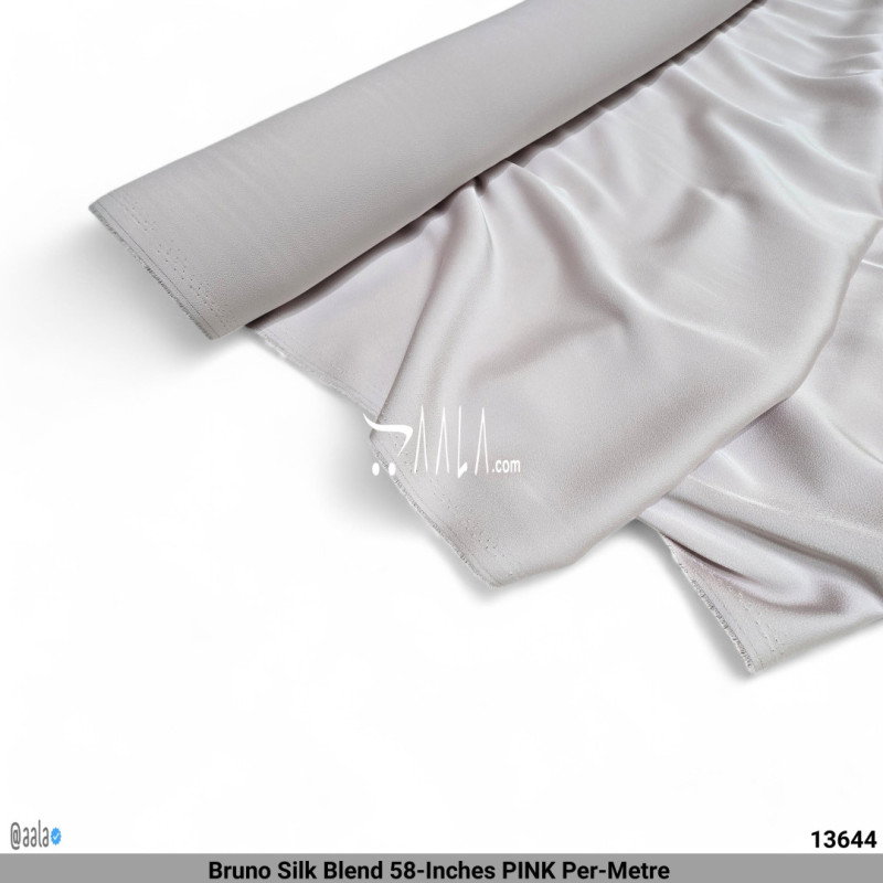 Bruno Silk Blend 58-Inches PINK Per-Metre 