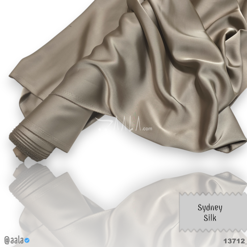 Sydney Silk Blend 58-Inches BISCUIT Per-Metre 